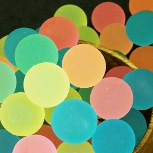 スーパーボール 22mm 夜光 カラフル スーパーボール (