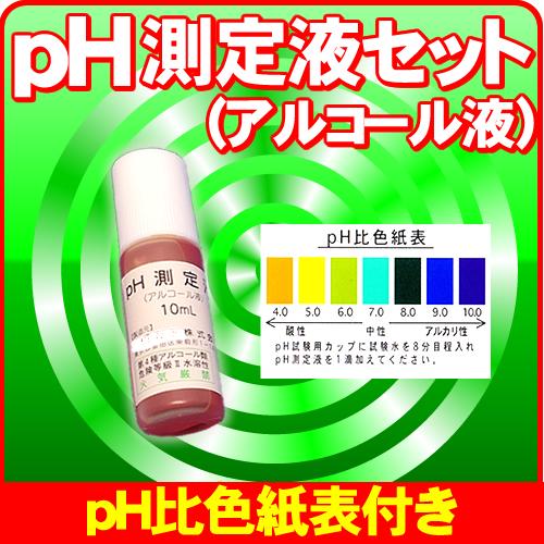 次亜塩素酸水 確認用として  pH試薬 pH測定液 (アルコール液) PH2.7　以下の強酸性水　塩...