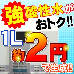 【訳あり特価】ドラゴンビーム 次亜塩素酸を含む 強酸性水 パナセ3（PANACEE3）姉妹機種 次亜塩素酸水 生成器｜nickangensuisosui