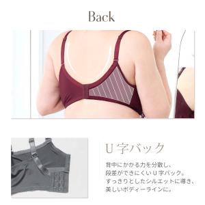 ブラジャー & ショーツ セット 大きい サイ...の詳細画像4