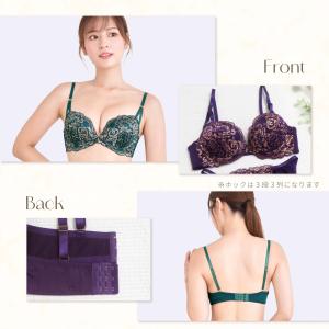 ブラジャー & ショーツ セット 大きい サイ...の詳細画像3