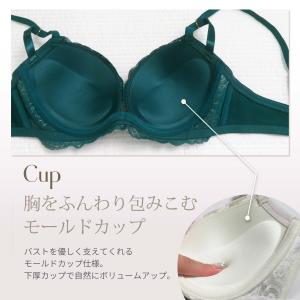 ブラジャー & ショーツ セット 大きい サイ...の詳細画像4