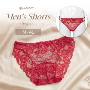 メンズショーツ 男性用ショーツ メンズ体型用ショーツ 男性用女性下着 パンティ M L LL 3L 4L [★メール便OK]