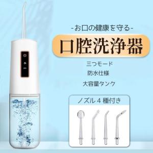 口腔洗浄器 ジェットウォッシャ ー ウォーターフロス 電動 歯垢除去 充電式 USB 口内洗浄機 230MLタンク 口コミ 携帯 歯間洗浄機｜nico-land