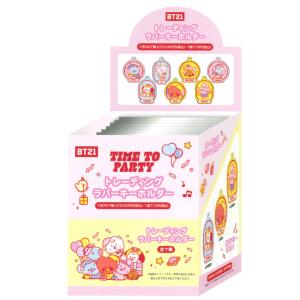 BT21 トレーディングラバーキーホルダー BOX販売（全7種入り) 106446(激安メガセール！)｜nico-marche