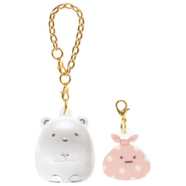 すみっコぐらし なかよしペアキーホルダー しろくま＆ふろしき　AB03401