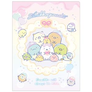 すみっコぐらし クリアホルダー10P FA07204 10ポケット クリアファイル