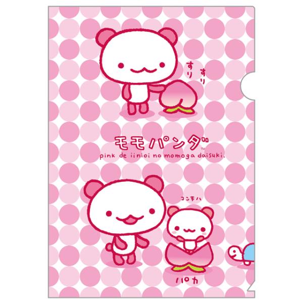 (8月上旬〜中旬入荷)サンエックスユニバース キャラクターシリーズ クリアホルダー モモパンダ　FA...