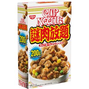 カップヌードル 謎肉放題 なぞにくだけ 200g 1ケース6個入り