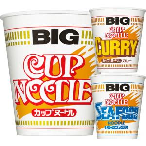 カップヌードル BIG 3種 シーフードヌードル カレーヌードル ビッグ