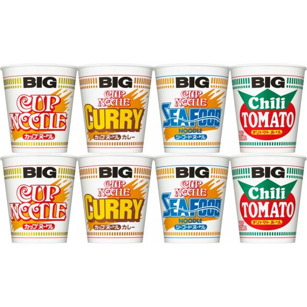 カップヌードル BIG 4種 カップヌードル シーフードヌードル カレーヌードル チリトマトヌードル...