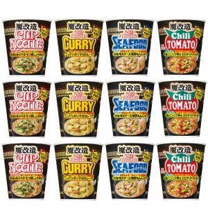 カップヌードル 日清食品 魔改造 4種 各4個セット 計16食 レギュラー×4