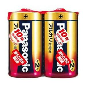 パナソニック 単2形アルカリ乾電池 2本パック LR14XJ/2SE