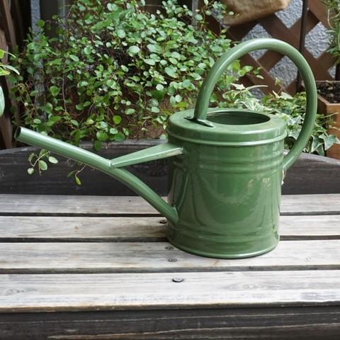 ジョウロ earth＆green ジョーロ アーミーグリーン 1.2Ｌ