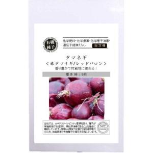 有機種子 固定種 赤玉ねぎ レッドバロン 1.0ｇ 赤タマネギ 2026年11月期限