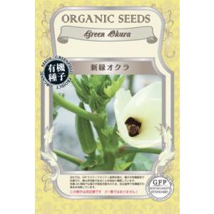有機種子 固定種 新緑オクラ 35粒 種 おくら 2026年11月期限