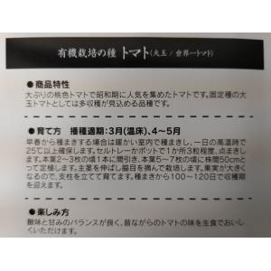 有機種子 固定種 世界一トマト 種 大玉トマト...の詳細画像1