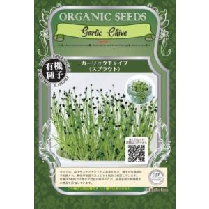 スプラウト ガーリックチャイブ 3ｇ 種 有機種子 固定種 小袋 2027年5月期限