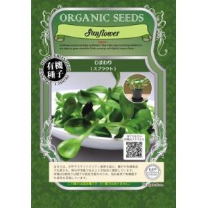 スプラウト ひまわり 60ｇ 種 ヒマワリ 有機種子 固定種 中袋 2026年11月期限