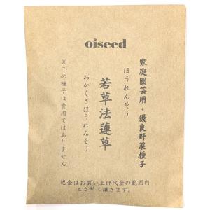 伝統野菜種子 若草法蓮草 ほうれんそう 固定種 20ｍｌ 種 在来種 2027年5月期限