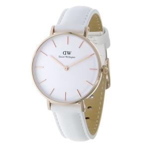 ダニエル ウェリントン Daniel Wellington 腕時計 DW00100189 ホワイト 32mm CLASSIC PETITE BONDI クラシックペティット ボンダイ｜nicoichi