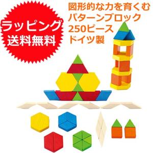 知育玩具 2歳 3歳 4歳 木のおもちゃ 誕生日プレゼント　パターンブロック｜nicoly