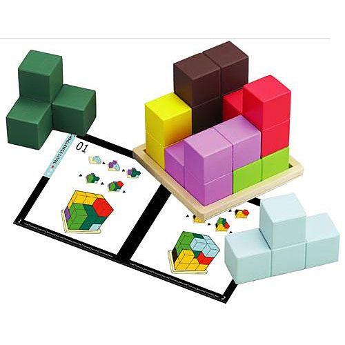 知育玩具 3歳 4歳 5歳 木のおもちゃ 誕生日プレゼント　賢人パズル
