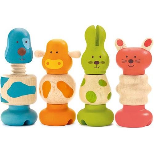 知育玩具 木のおもちゃ　DJECO　ヴィスアニモ