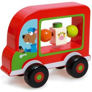 マイファーストカー ベアー　木のおもちゃ 知育玩具 出産祝い｜nicoly