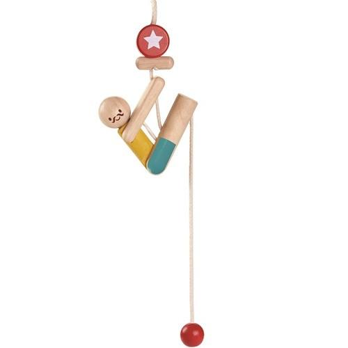 プラントイ　綱のぼりアクロバット　知育玩具 木のおもちゃ 木製 男の子 女の子