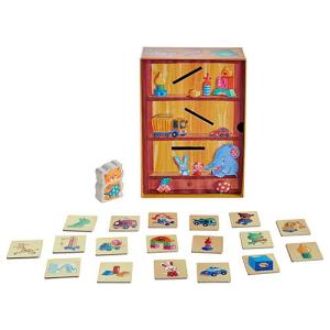 ハバ HABA　ニャンコとおかたづけ　ボードゲーム 知育玩具 幼児 ゲーム 遊び｜nicoly