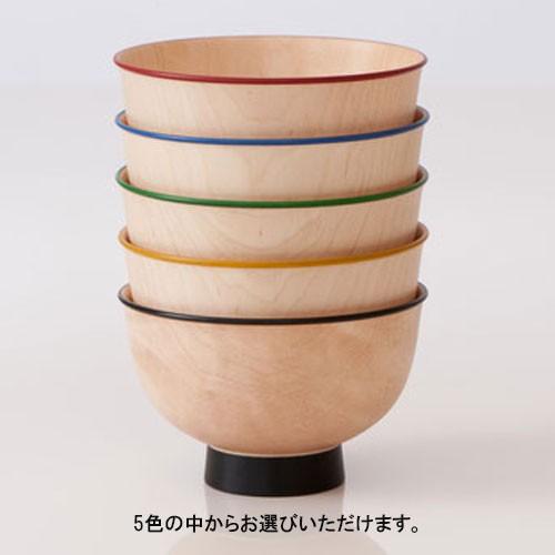 汁椀 お椀 味噌汁 食器 木製 国産 国内 日本製　いろは椀 かえで