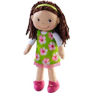 布おもちゃ 布人形ハンドメイド カントリードール 三つ編みの女の子
