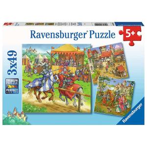 ラベンスバーガー　ジグソーパズル 中世のくらし　知育玩具 5歳 6歳 パズル 幼児 子供｜nicoly