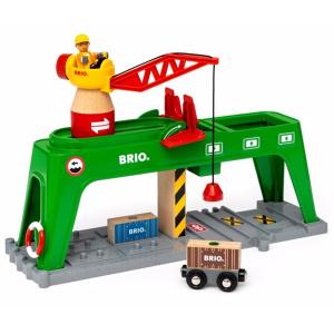 ブリオ　コンテナクレーン　電車 玩具 レールトイ BRIO｜nicoly