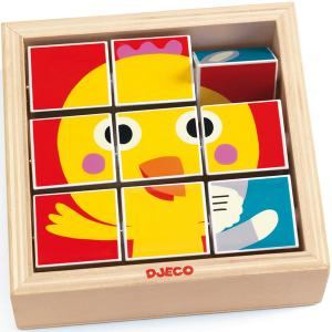 DJECO ジェコ　ターニファーム　知育玩具 パズル 幼児 木のおもちゃ キッズ｜nicoly