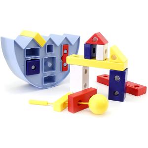 シャオール　コロンブスのつみき・バランスセット　積み木 ブロック 1歳 2歳 3歳 知育玩具｜nicoly