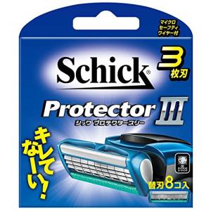 シック Schick プロテクタースリー 3枚刃 替刃 (8コ入)｜nicomagasin