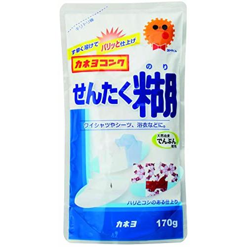 カネヨ石鹸 洗濯のり コンク スタンドパック170G 粉末