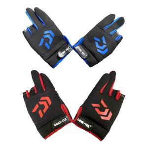 　ダイワ 3本カット フィッシンググローブ 防寒 ストレッチグローブ