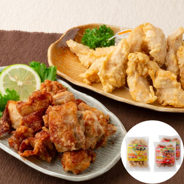 大分名物 豊後 とり天&amp;唐揚げセット とり天500g 唐揚げ300g　ギフト　熨斗　御祝