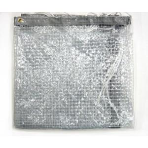 透明糸入りビニール幕（H195cm×3m）