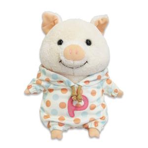 ぷーとん 柄入りニット Sサイズ ブタ ぬいぐるみ ぶた 内藤デザイン