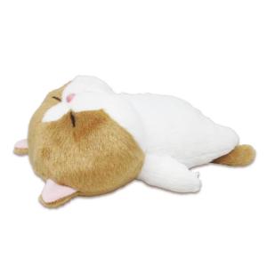 ぼうみたいなねこ ぬいぐるみ ちゃぼう 寝姿 棒のような猫 棒状 挟まる