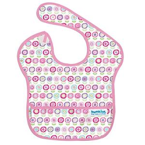 bumkins スーパービブ/スタイ 洗濯機でも洗えるお食事用防水ビブ 6~24ヶ月 Bloom S-750