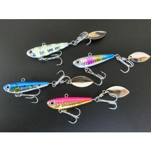 スピンテールジグ 20ｇ４個セット ルアーセット バイブレーションルアー