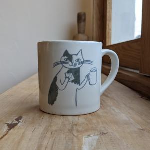 トラネコボンボン 猫のマグカップ(大)｜niconomanimani