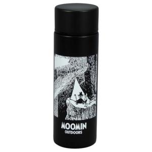 Moomin/ムーミン 真空ミニボトル（テント）140ml　おしゃれ 水筒 軽量　コンパクト ステンレス スリム ポケット　ミニ　真空　直飲み｜niconomanimani