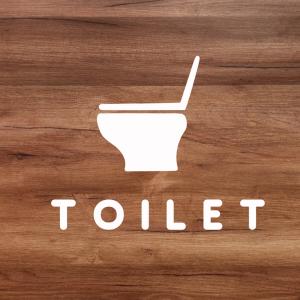 ステッカー トイレ TOILET ドア用 シン...の詳細画像3