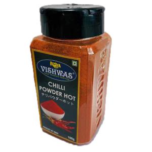 チリパウダー chilly powder hot 100g ボトルタイプ